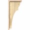 Ekena Millwork Yorktown Rough Sawn Corbel w/Backplate, Douglas Fir, 6"W x 10"D x 22"H COR06X10X22YOR01RDF - alternate 4